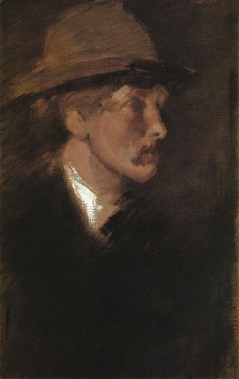 James Abbot McNeill Whistler Study of a Head